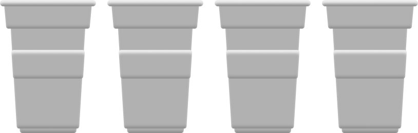 Векторная графика стаканов